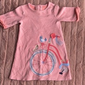 Gymboree knit dress with embroidery & appliqué